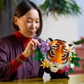 Miniatyrbild 5 av 6: LEGO Art 31217 Faunasamling – Tigrar - Vuxenset - Väggdekoration med blommor