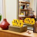 Miniatyrbild 3 av 6: LEGO Star Wars 75407 Star Wars-logotyp i byggstenar - Byggsats för vuxna – Inredning