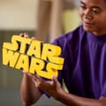 Miniatyrbild 4 av 6: LEGO Star Wars 75407 Star Wars-logotyp i byggstenar - Byggsats för vuxna – Inredning