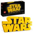 Miniatyrbild 1 av 6: LEGO Star Wars 75407 Star Wars-logotyp i byggstenar - Byggsats för vuxna – Inredning