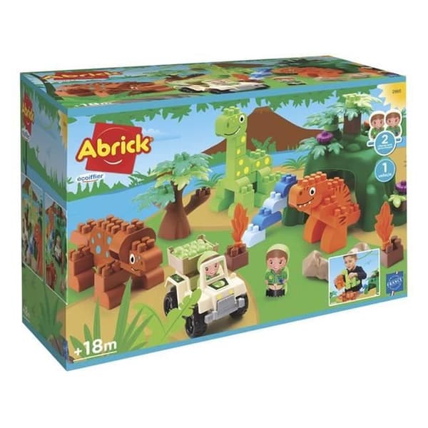 Dinoland byggleksak - Abrick - ECOIFFIER - Från 18 månader