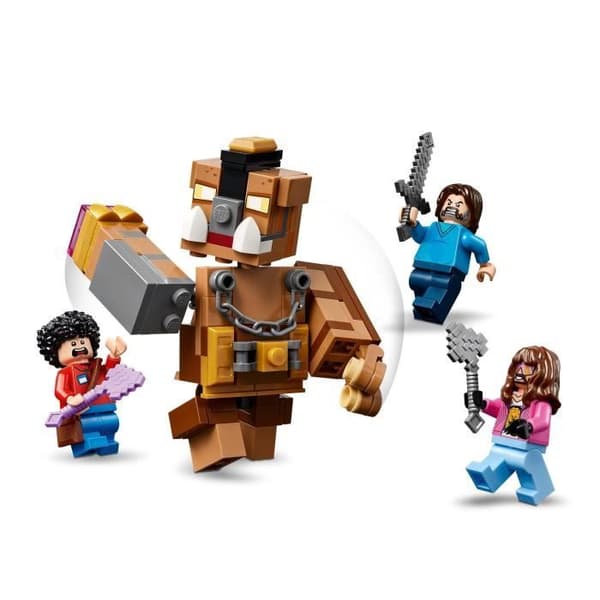 LEGO Minecraft 21272 Skogsgårdsringen - Byggset för pojkar från 10 år