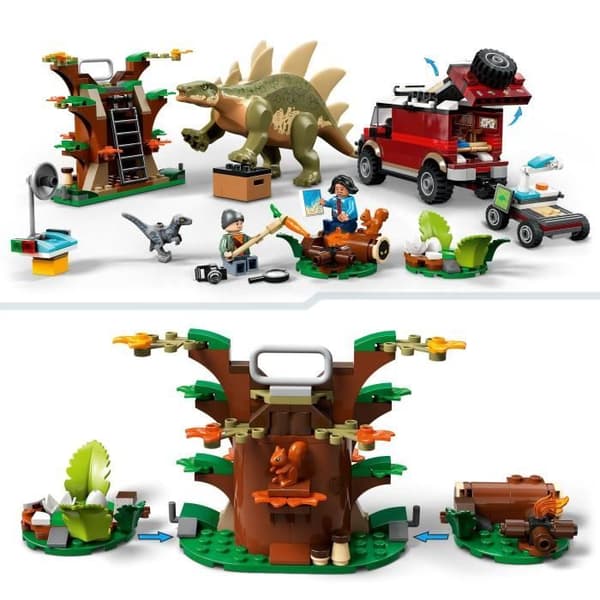 LEGO Jurassic World 76965 Dinosaurmissioner: Stegosaurus-opdagelse, Lærerspil