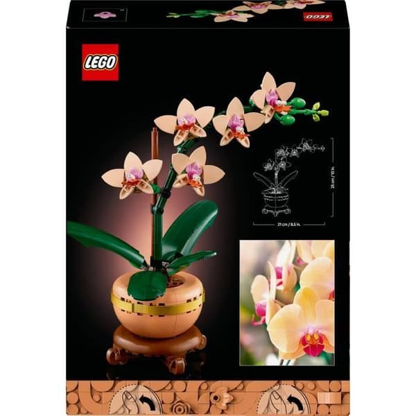LEGO Botany 10343 Orkideaminiatyyri - Tekokukat - Lahjaidea naisille