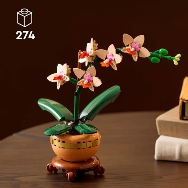 LEGO Botany 10343 Orkideaminiatyyri - Tekokukat - Lahjaidea naisille