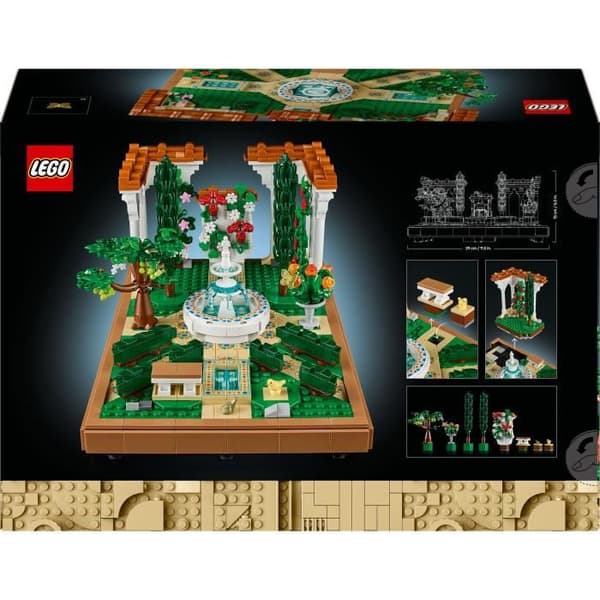 LEGO Icons 10359 Andalusisk Have Gave til voksne, der elsker havearbejde og rejser