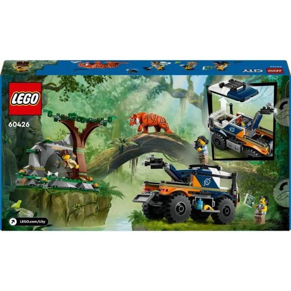 LEGO City 60426 Djungelutforskare Terränglastbil, Leksak för Barn 6 År