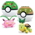 Miniatyrbild 3 av 6: MEGA Pokémon - Grästyp Pokémontränare - Byggset HWR77