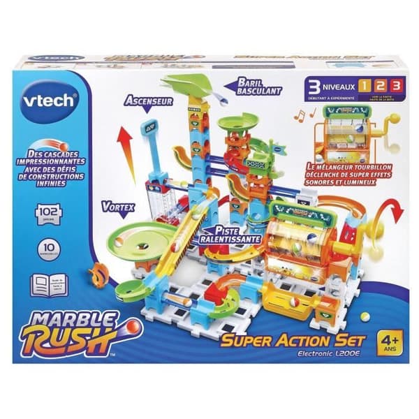 Marble Rush - Super Action Sæt Elektronisk L200E