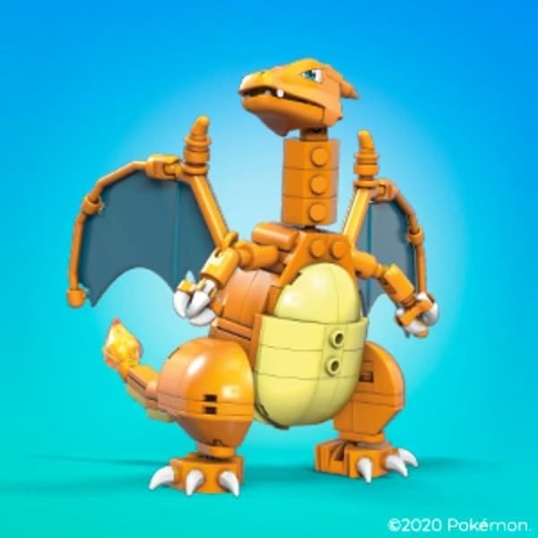 Mega Construx - Bygbar Pokémon Dacaufeu - Byggeklodser - Alder 8+ GWY77