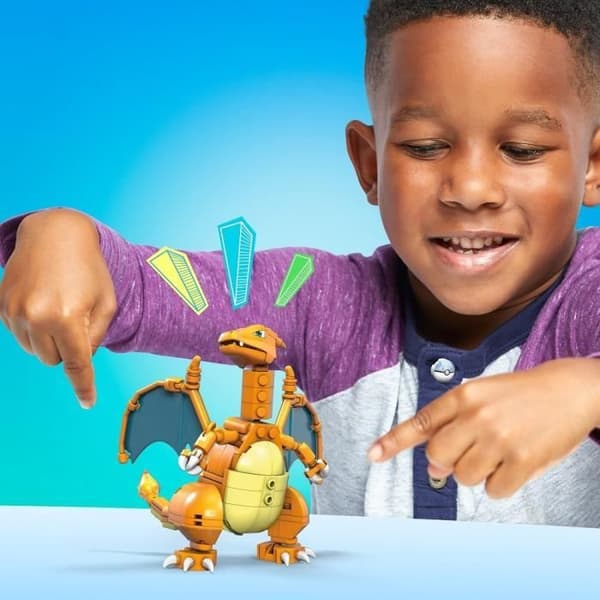 Mega Construx - Bygbar Pokémon Dacaufeu - Byggeklodser - Alder 8+ GWY77