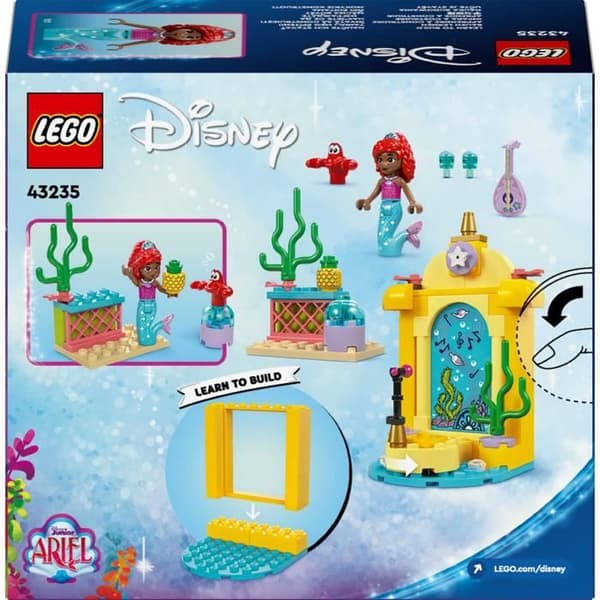 LEGO | Disney Princess 43235 Ariels musical, et spil for fans af den animerede serie