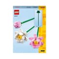 Pikkukuva 5 / 6: LEGO 40647 Creator Lootuksen kukat, rakennussetti 8-vuotiaille tytöille ja pojille, sisältää 3 tekokukkaa