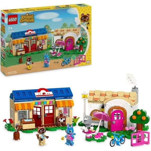 LEGO Animal Crossing 77050 Nookin kauppa ja Rosien talo Luova rakennussetti