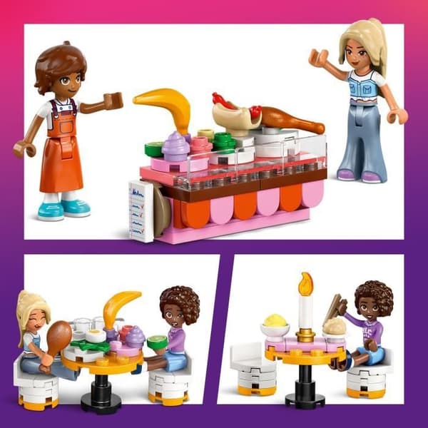 LEGO Friends 42655 Ravintola ja kokkikoulu - Rakennussarja tytöille