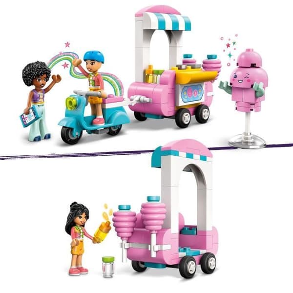LEGO Friends 42643 Hattarateline ja skootteri - Lelu tytöille 6-vuotiaista ylöspäin