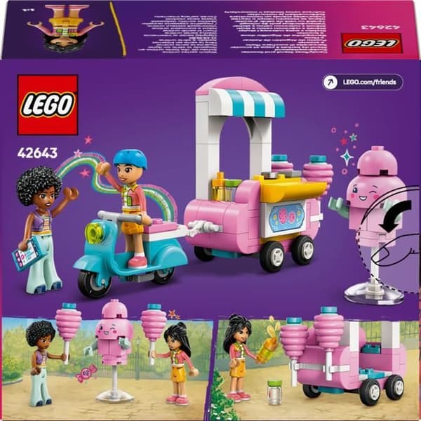 LEGO Friends 42643 Hattarateline ja skootteri - Lelu tytöille 6-vuotiaista ylöspäin