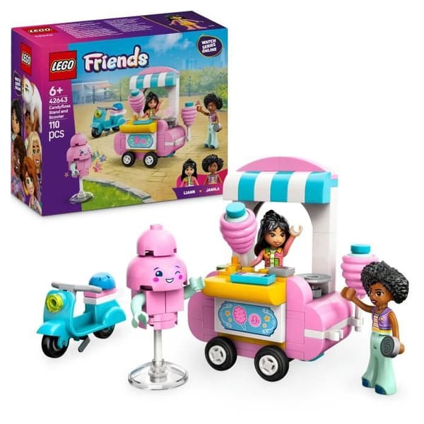 LEGO Friends 42643 Hattarateline ja skootteri - Lelu tytöille 6-vuotiaista ylöspäin