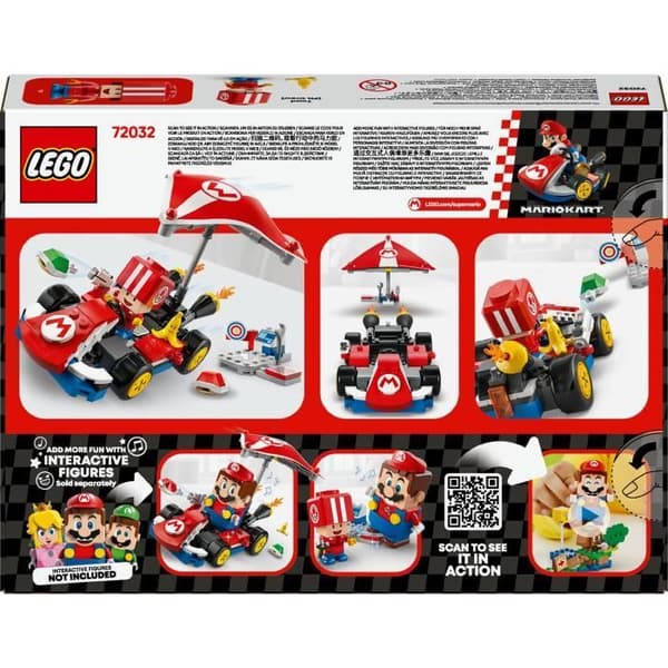 LEGO Super Mario 72032 Mario Kart – Standard Gokart – Billegetøj til børn fra 7 år
