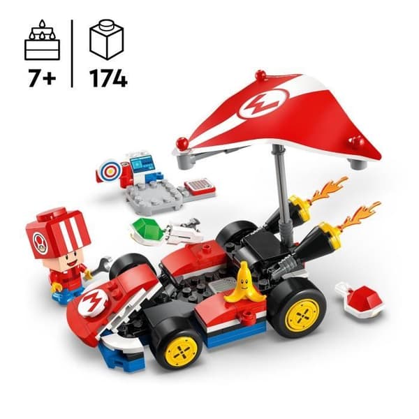 LEGO Super Mario 72032 Mario Kart – Standard Gokart – Billegetøj til børn fra 7 år