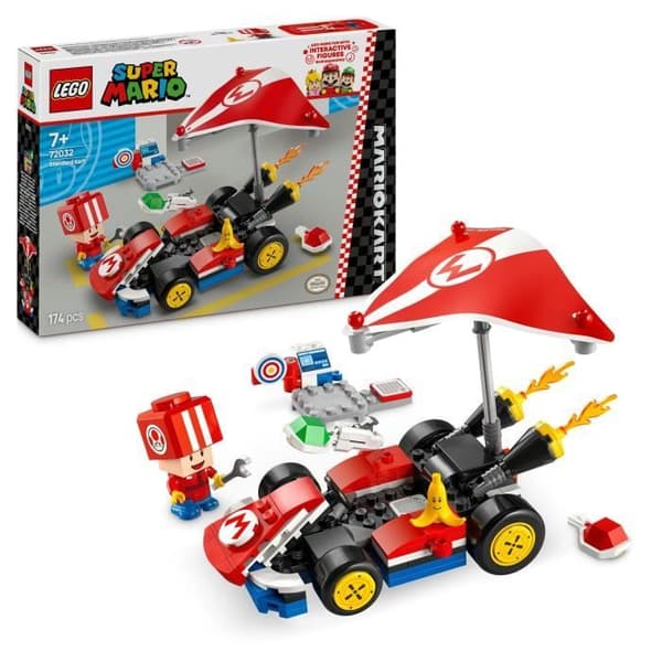 LEGO Super Mario 72032 Mario Kart – Standard Gokart – Billegetøj til børn fra 7 år