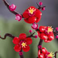 Miniatyrbillede 4 af 6: LEGO Icons 10369 Blommeblomst - Indendørs blomsterdekoration, sæt til voksne