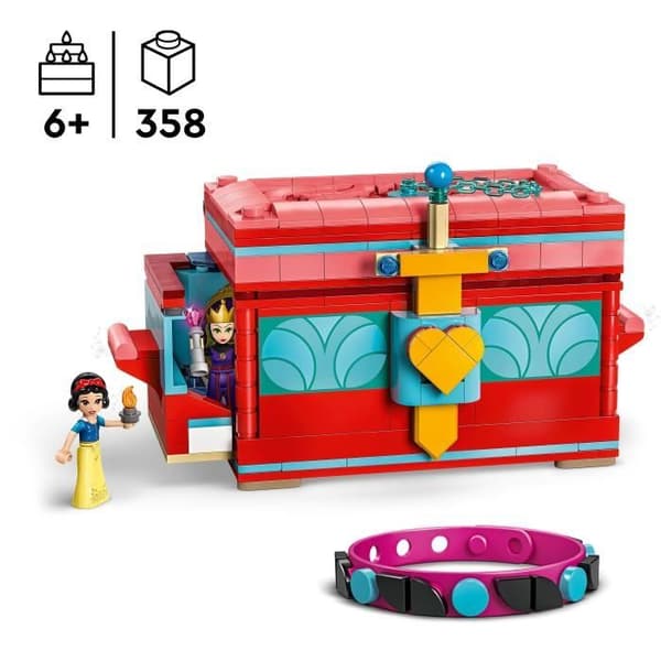 LEGO | Disney Prinsesse 43276 Snehvides smykkeskrin Byggelegetøj
