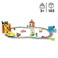 Pikkukuva 2 / 6: LEGO DUPLO My Town 10428 Suuri interaktiivinen yhteisöjuna - Varhaisoppimisen lelut 3-vuotiaille