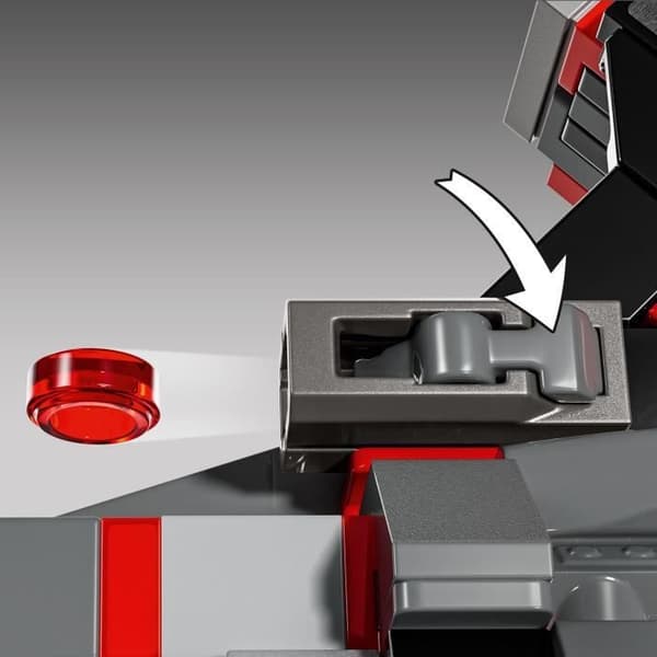 LEGO Marvel 76292 Kapteeni Amerikka vastaan Punainen Hulk - Rakennettava hävittäjälentokone