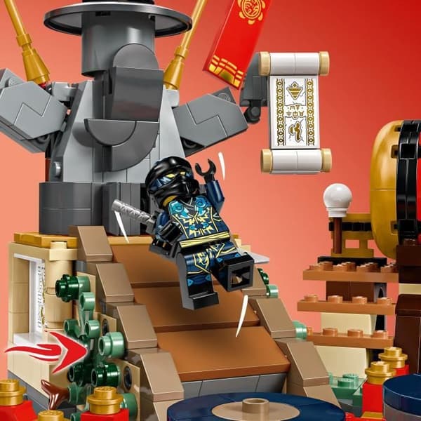 LEGO NINJAGO 71818 Turneringsarena - Ninja-actionleksak för barn