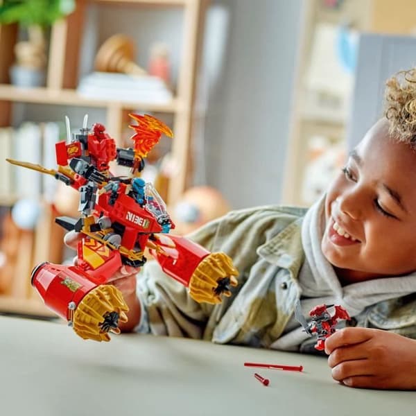 LEGO NINJAGO 71830 Kai Mech Stormcykel - Pojkars Byggleksak