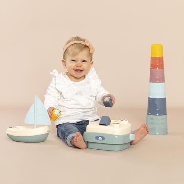 Little Smoby - Varhaisoppimis- ja kylpysetti - 3 varhaisoppimispeliä - 12 kuukauden iästä alkaen - Valmistettu Ranskassa
