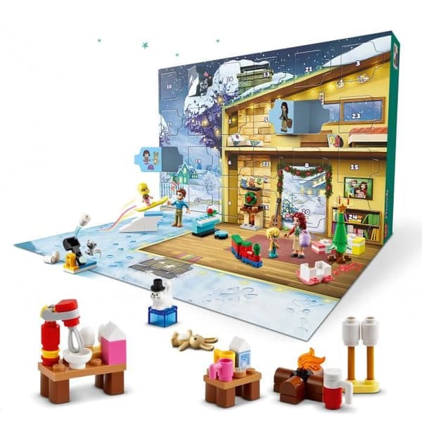 LEGO Friends 42637 Adventskalender 2024 Gaver før jul Indeholder 5 figurer