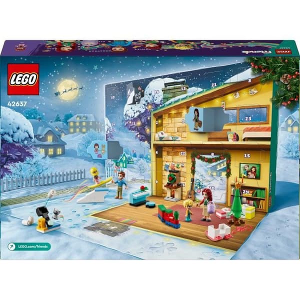 LEGO Friends 42637 Adventskalender 2024 Gaver før jul Indeholder 5 figurer