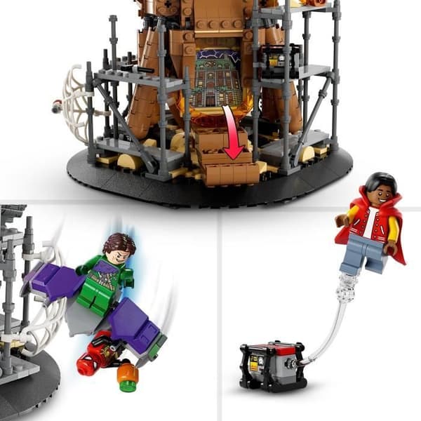 LEGO Marvel 76261 Spider-Man: Ingen vej hjem - Den endelige kamp - legetøj med 3 Peter Parkers, Green Goblin og Electro