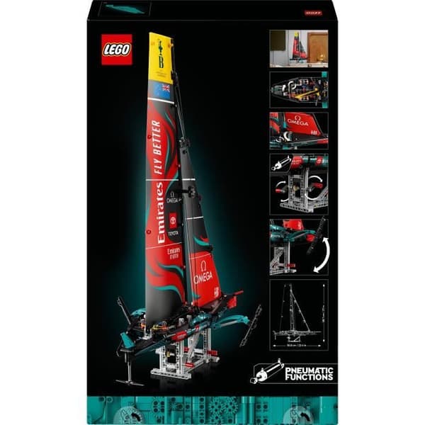 LEGO Technic 42174 Jahti Emirates Team New Zealand AC75 - Aikuisille - Rakennussarja