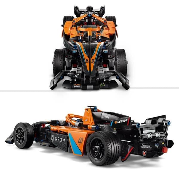 LEGO Technic 42169 NEOM McLaren Formula E -kilpa-auto, autolelu, luova leikkilahja