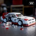 Miniatyrbild 3 av 6: MEGA-Hot Wheels-Audi 90 Quattro IMSA GTO, 973 delar för att bygga HRY20