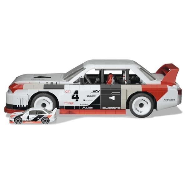 MEGA-Hot Wheels-Audi 90 Quattro IMSA GTO, 973 delar för att bygga HRY20
