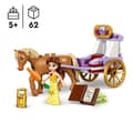Miniatyrbillede 2 af 6: LEGO 43233 Disney Princess Belle's Story - Karet, Legetøj med Mini Prinsessedukke, Skønheden og Udyret