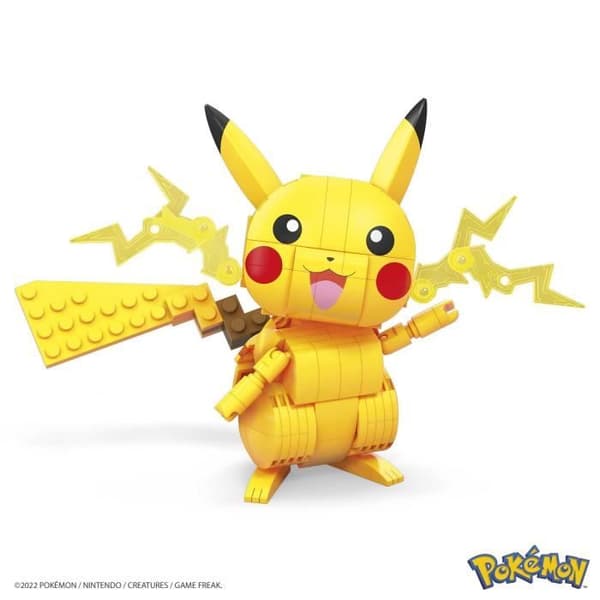Mega Construx - Byggbar Pokémon Pikachu - Byggklossar - Från 7 år GMD31