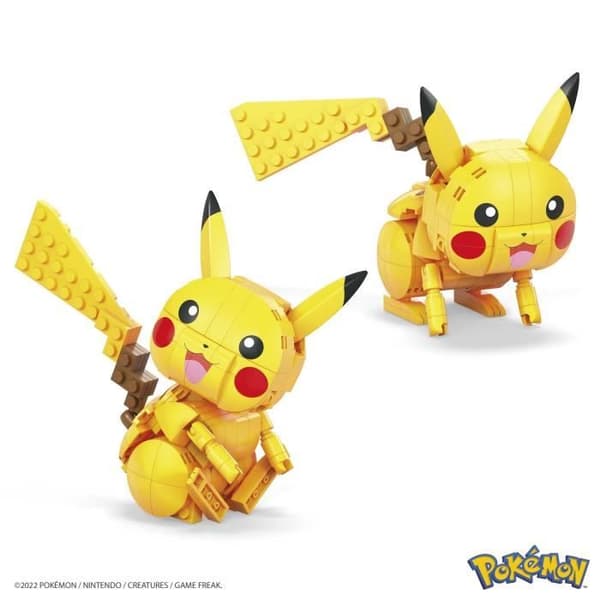 Mega Construx - Byggbar Pokémon Pikachu - Byggklossar - Från 7 år GMD31