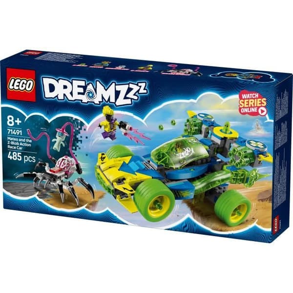 LEGO DREAMZzz 71491 Mateo og Z-Blob Racerbilen - 3-i-1 Byggelegetøj