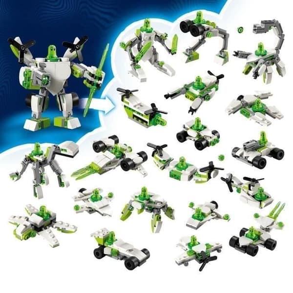 LEGO DREAMZzz 71487 Z-Blob Adventures: Robotter og køretøjer - 20-i-1 rollespil
