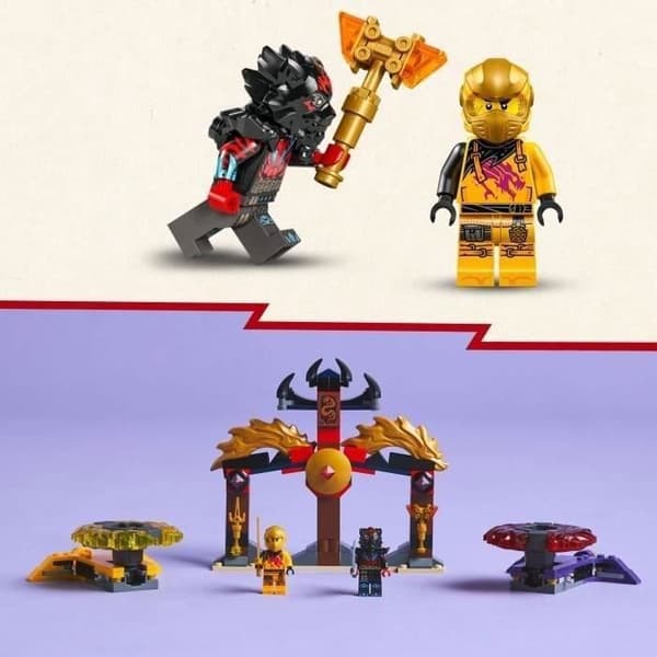LEGO NINJAGO 71826 Spinjitzu-lohikäärmeen taistelupakkaus - Rakennussarja 6-vuotiaille ja sitä vanhemmille