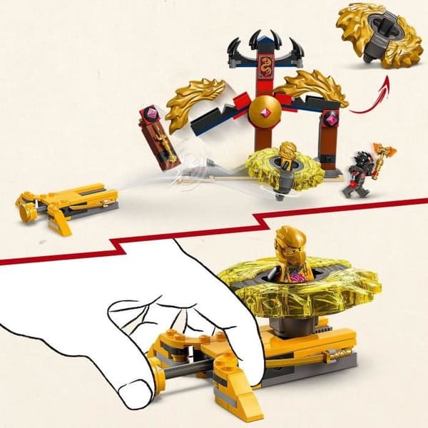 LEGO NINJAGO 71826 Spinjitzu-lohikäärmeen taistelupakkaus - Rakennussarja 6-vuotiaille ja sitä vanhemmille