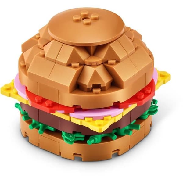 Byggesæt - ZURU - Snack - Maks. 200 dele - 6 snacks - Burger, is eller sushi