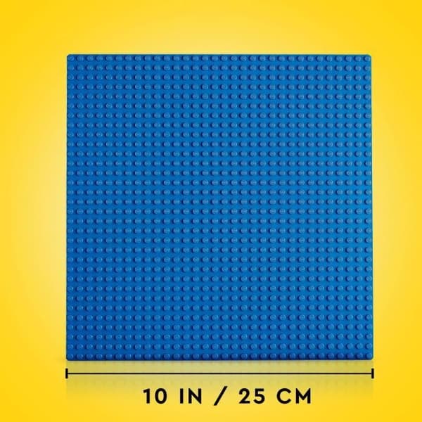 LEGO 11025 Klassisk Blå Byggplatta 32x32, Basplatta för Byggande, Montering och Uppvisning