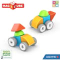 Miniatyrbillede 4 af 6: Magnetiske klodser - GEOMAG - Magicube 308 - 10 stk. - Forskellige former - Køretøjer - Genbrugsplast