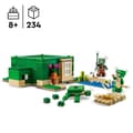 Miniatyrbild 2 av 6: LEGO 21254 Minecraft Sköldpaddsstrandhus, Leksak med tillbehör, Minifigurer av videospelskaraktärer
